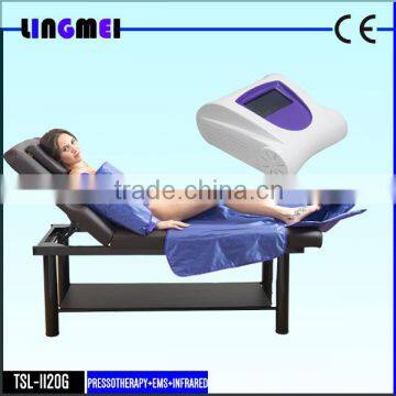 Lingmei Portable air pressotherapy home lymphatic drainage machine/pressotherapy home