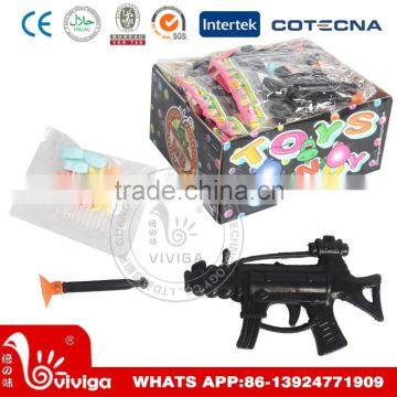 Plastic Small Gun Toy Candy Sweet