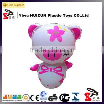 Plastic Inflatable Tumbler at the shape of lovely pig