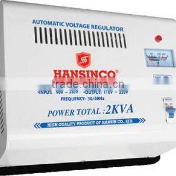 2KVA Automatic Voltage Regulator/Voltage Stabilizer for Home