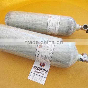 4.7L composite cylinder fully wrapped carbon fiber gas cylinder