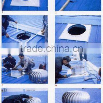 Environment Friendly Non -power Roof Turbine Ventilator