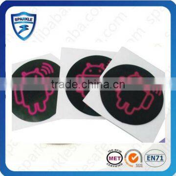 Hot sell printable 13.56mhz passive rfid nfc tag sticker