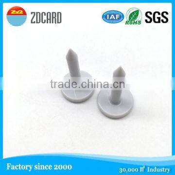 ABS plastic material uhf rfid tree nail tag for wood tracking