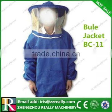 Poplin blue color bee keeping protective jacket clothing in high quality