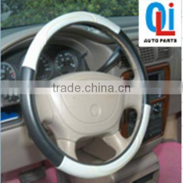 Factory price hottest black and blue car steering wheel covers