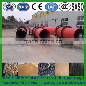 Agricultural bio organic compound fertilizer cow dung rotary drum dryer equipment/flash drying large drier for furnace slag