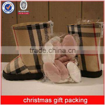 cute shoes shape irregular christmas chocolate strawberry boxes