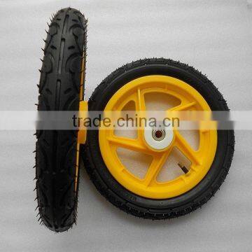 12 Inch Kids 5 Spoke Wheel , Plastic Bicycle Wheel photo-2