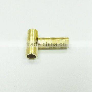 high quality small brass threaded tube