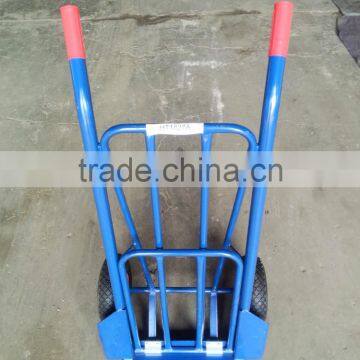 250KG dual handle hand truck with folding plate HT1827