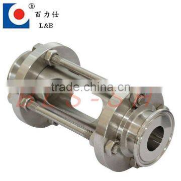 Chinese manufacture sanitary stainless steel sight glass/tank flange sight glass(ISO9001:2008,CE certificate)