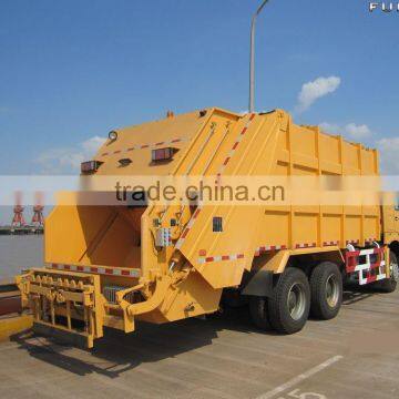 China HOWO 21m3 Compactor Garbage Truck For Sale photo-2