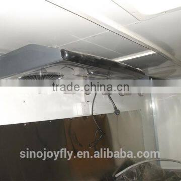 Grill With Electrical Operated Food Cart Stove Nside Mobile Catering Van photo-4