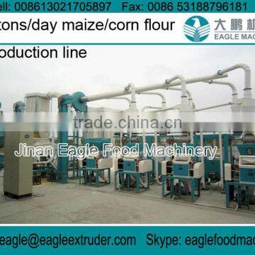 24tons per day maize corn milling processing line machines for sale