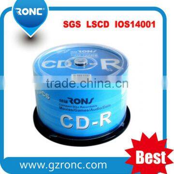 Blank CD-R 52X Factory Wholesale Cake Packing CDR