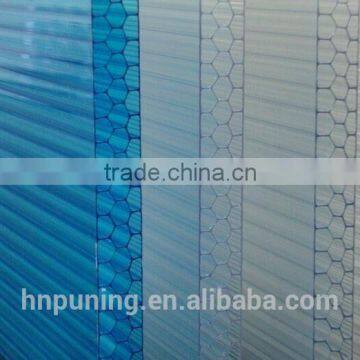 Ten Years Warrenty Waterproof Plastic Polycarbonate pc Hollow Sheet for Greenhouse/roofs/walls photo-2