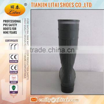 Cheap Men Black Safety Work Boots photo-5