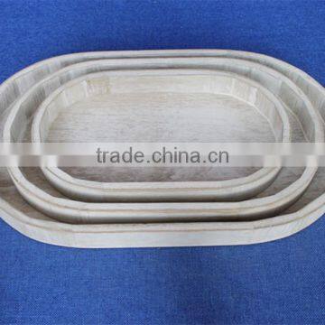Unfinished Wood Trayscustom Wood Tray Paulownia Wood Tray Small Wood Tray for New photo-4