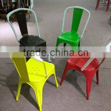 Modern Cheap Iron Frame Industry Metal chair with office furniture