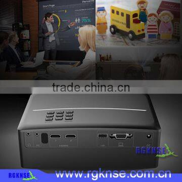 2017 Newest Design Portable Led Projector 1800 Lumens GP 80 Led Projector With Home Theater photo-3