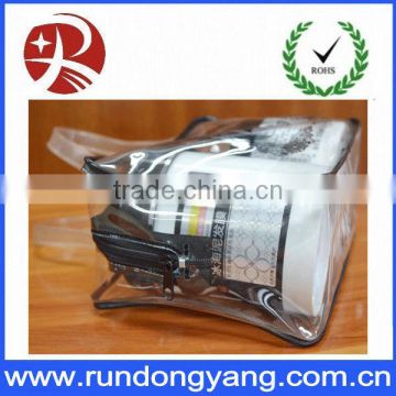 pvc clutch bag