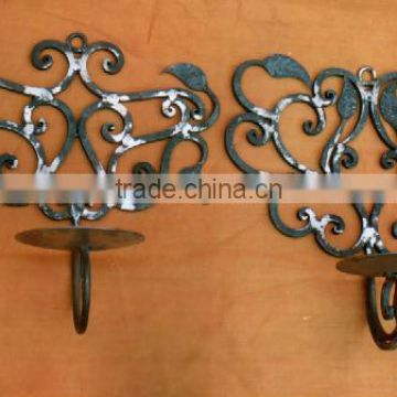 Wall Scones Candle Holder,Metal Wall Scones