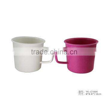 bamboo fiber mug with handle