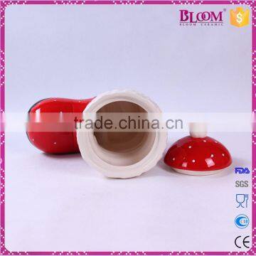 Unique Shoe Shaped Ceramic Christmas Gift Seal for Cookie Jar photo-5