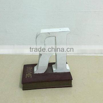 Polyresin Book With Letter Figure photo-5