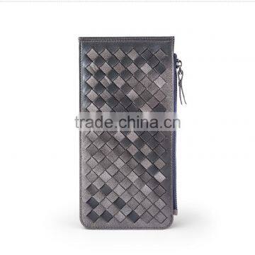 Sheepskin Woven Card Bag Ladies Multi Card Wallet Women Card Bag Clip photo-2