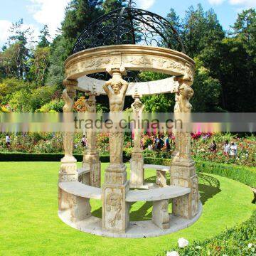 Popular Design Cheap Marble Gazebo With High Quality GAB-009 photo-5