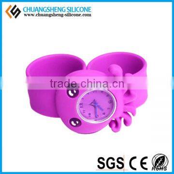 Kid Silicone LED Digital Slap Watch for Christmas photo-5