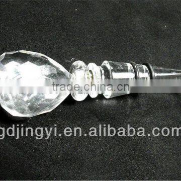 New Style Gem Shaped Acrylic LED Lighted Wine Bottle Stopper photo-6
