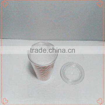 Fashion Customized Coco Cola Cup With Straw for Plastic Drinking Cup photo-4