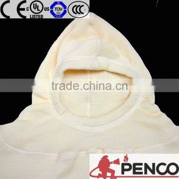 Fire Hood Nomex Woven Fabric Mata-aramid Head Protection White CE EN3911 Eye Protection photo-6