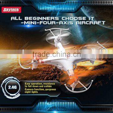 Skytech M62R 2.4G 4CH Flashing Night Light Remote Control RC Quadcopter With Camera photo-5