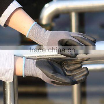 NMSAFETY flexible nitrile dipped gloves EN 388 4121