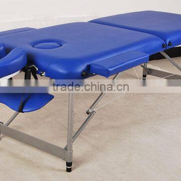 Folding massage table with light weight