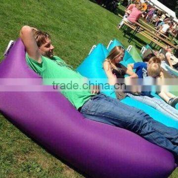 2016 NEW inflatable air lounger/outdoor air sofa/festival air couch bed