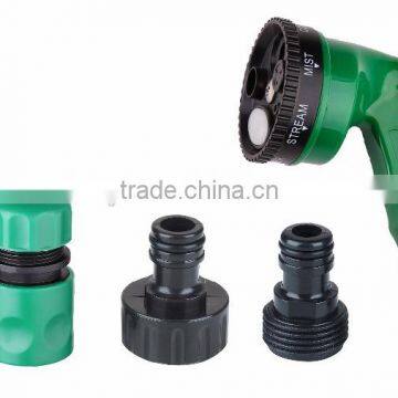 1/2" 5pcs hose spray nozzle set factory supply