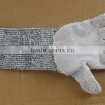 Wire Cut Resistant Gloves Leather Series photo-4