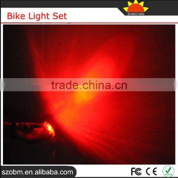 Bike Headlight LED Q5 150LM Super Bright Mini Flashlight Bailong 7 Mode Red Tail Lamp Bike Light Set photo-6