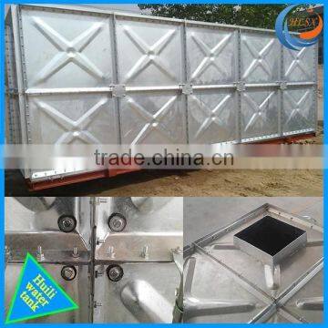 WATER TANK - PRESSED STEEL SECTIONAL, hot dipped water tank, hot dip tanks