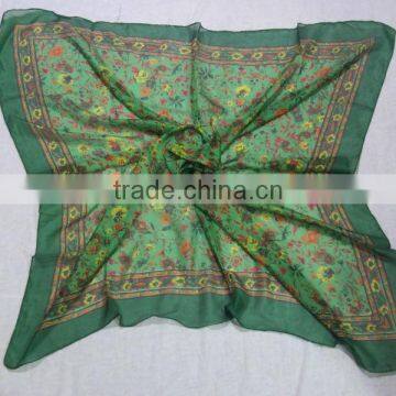 Printed Silk Scarves