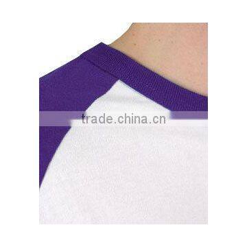 Wholesale Blank T Shirts Sport-Tek Baseball Raglan Fashion 3/4 Sleeve Raglan Sport New Pattern T-shirts Manufacturers China photo-4