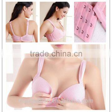 Breastfeeding big size bras lingerie sexy nursing bra and panty new design Lactation clothes for women