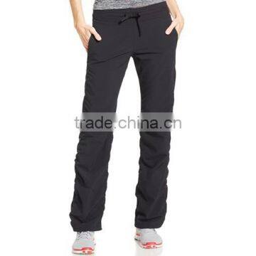 Customized active super soft athletic yoga straight-leg pants wholesale