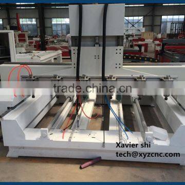 3d Cnc Router Woodworking Machine 6 Heads 4 Axis Cylinder Wood CNC Router photo-4