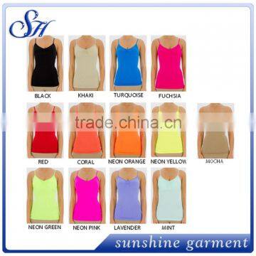 2016 Camisole With Bra for Women Can be Customzie Logo